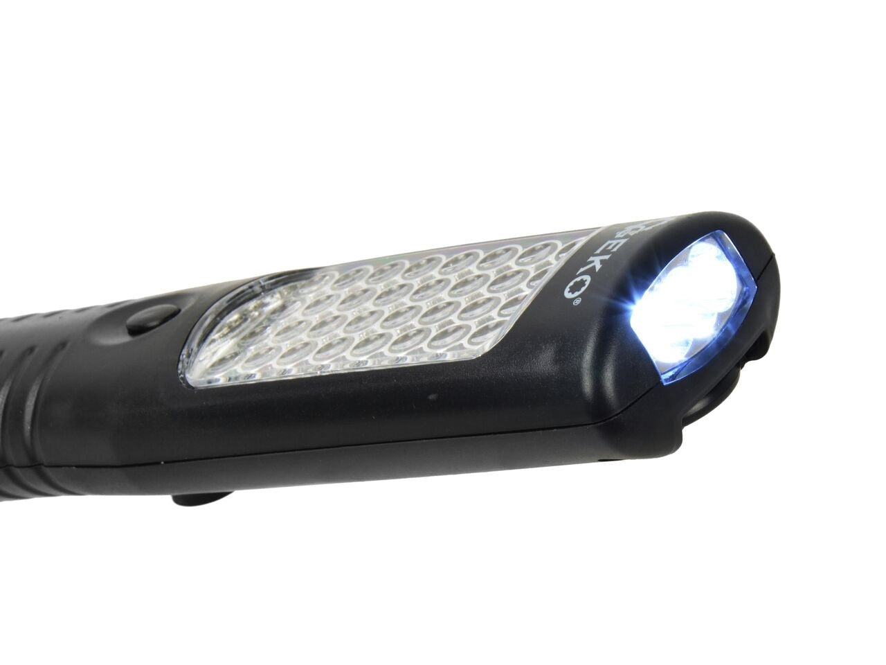 Lanterna pentru atelier, 28+4+3LED+carlig 230V/12V, Geko G15111