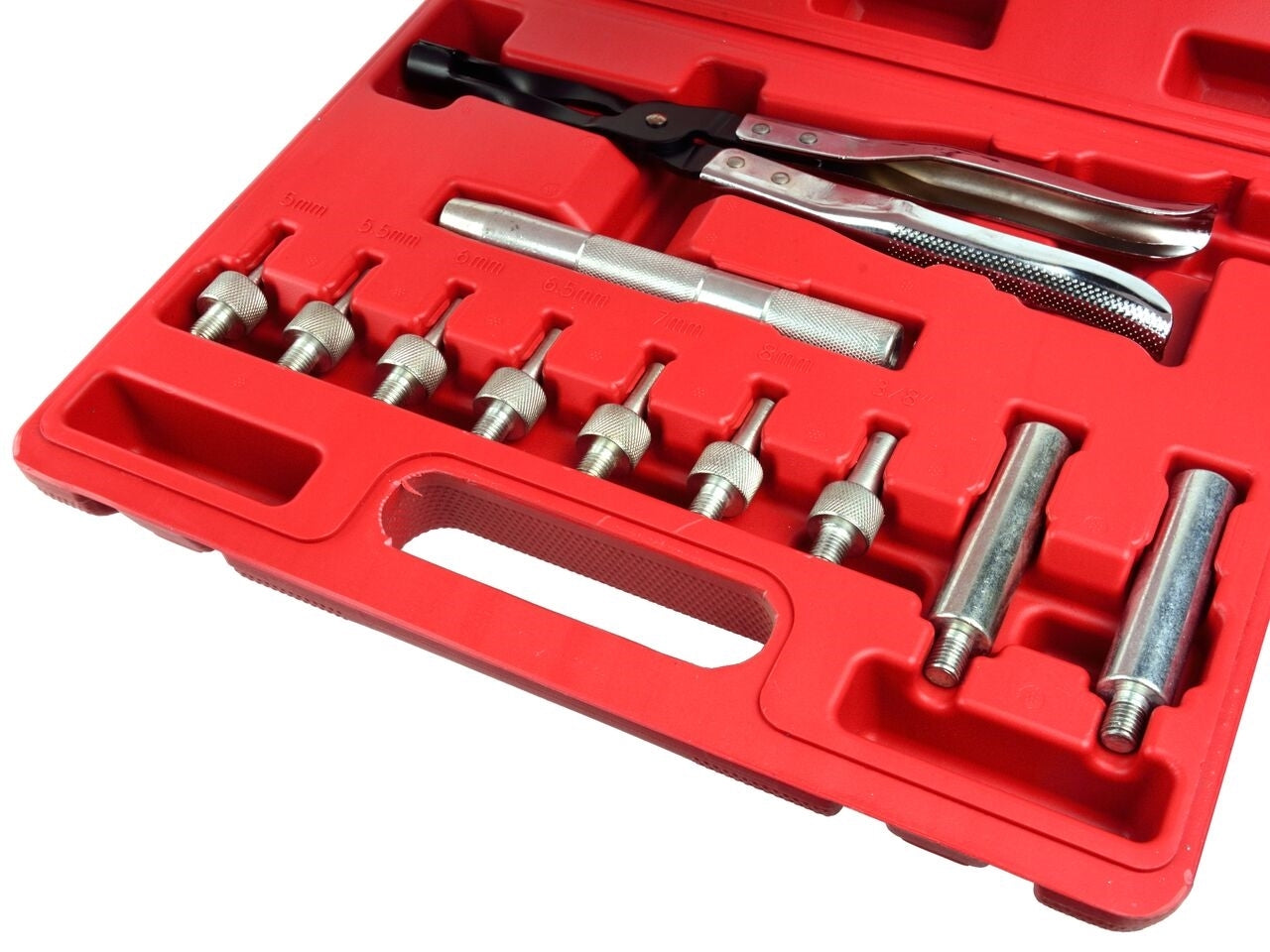 Set pentru demontare si instalare etansari supape, Geko G02611