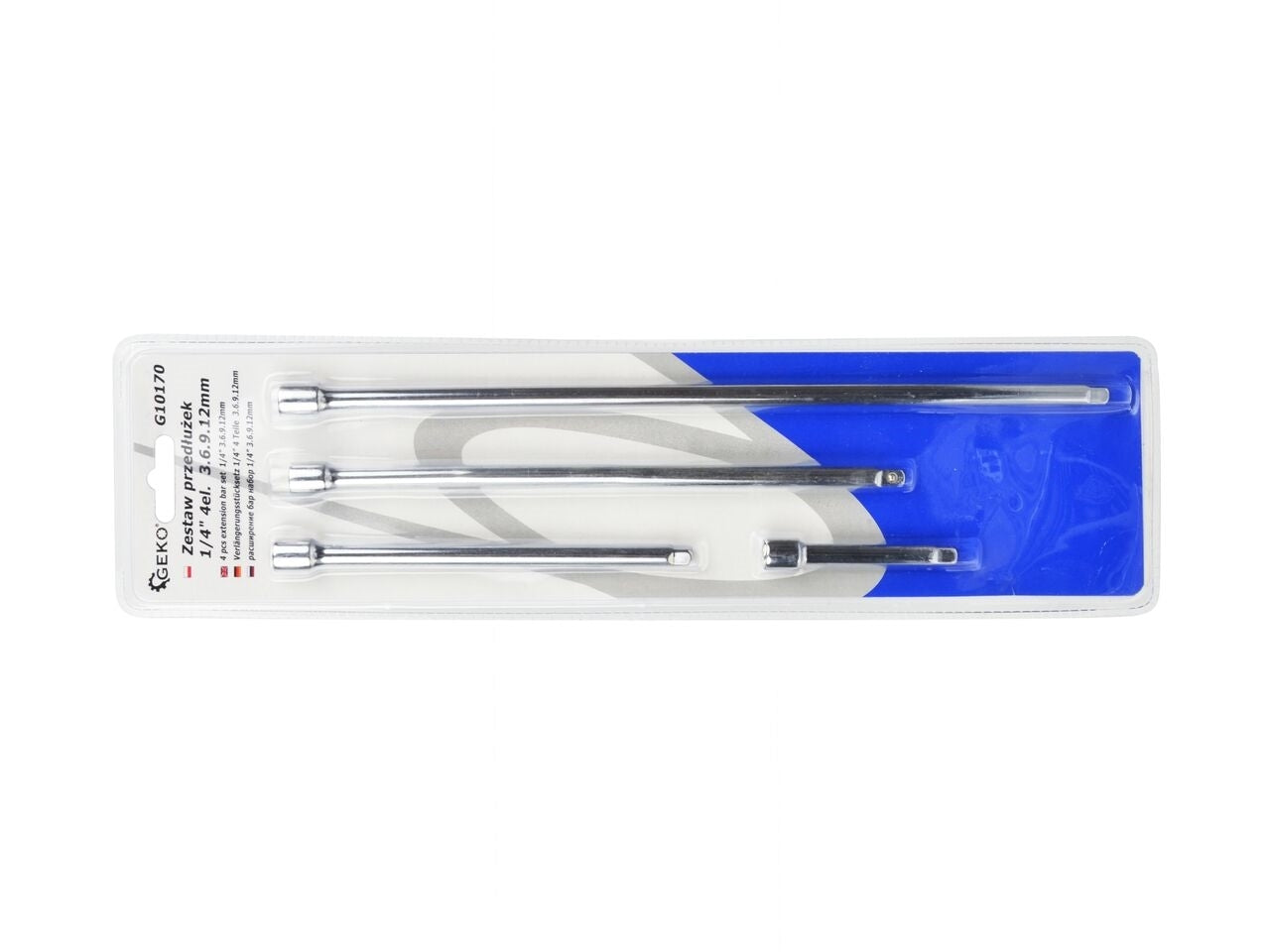 Set 4 extensii 1/4", GEKO PROFI G10170