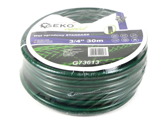 Kit irigare pentru gradina, 3/4" 30m, 3 straturi+accesorii, 4 piese, 3/4", GEKO