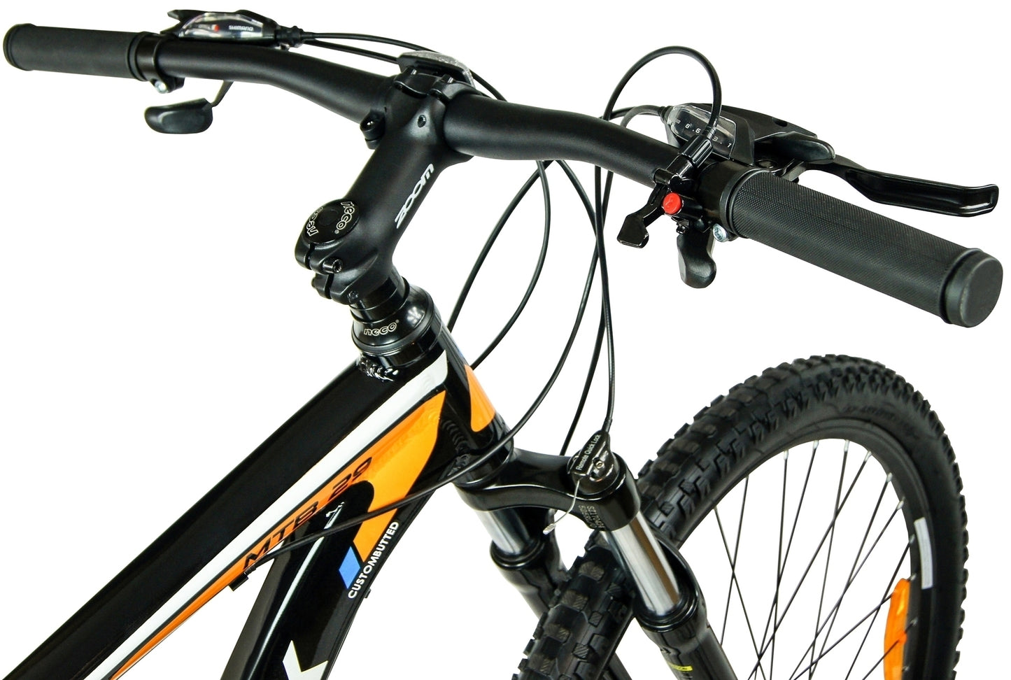 Bicicleta BIG BOSS MTB MalTrack  cu 24 Viteze, Amortizor, Roti 29 Inch, Cadru 19 inch