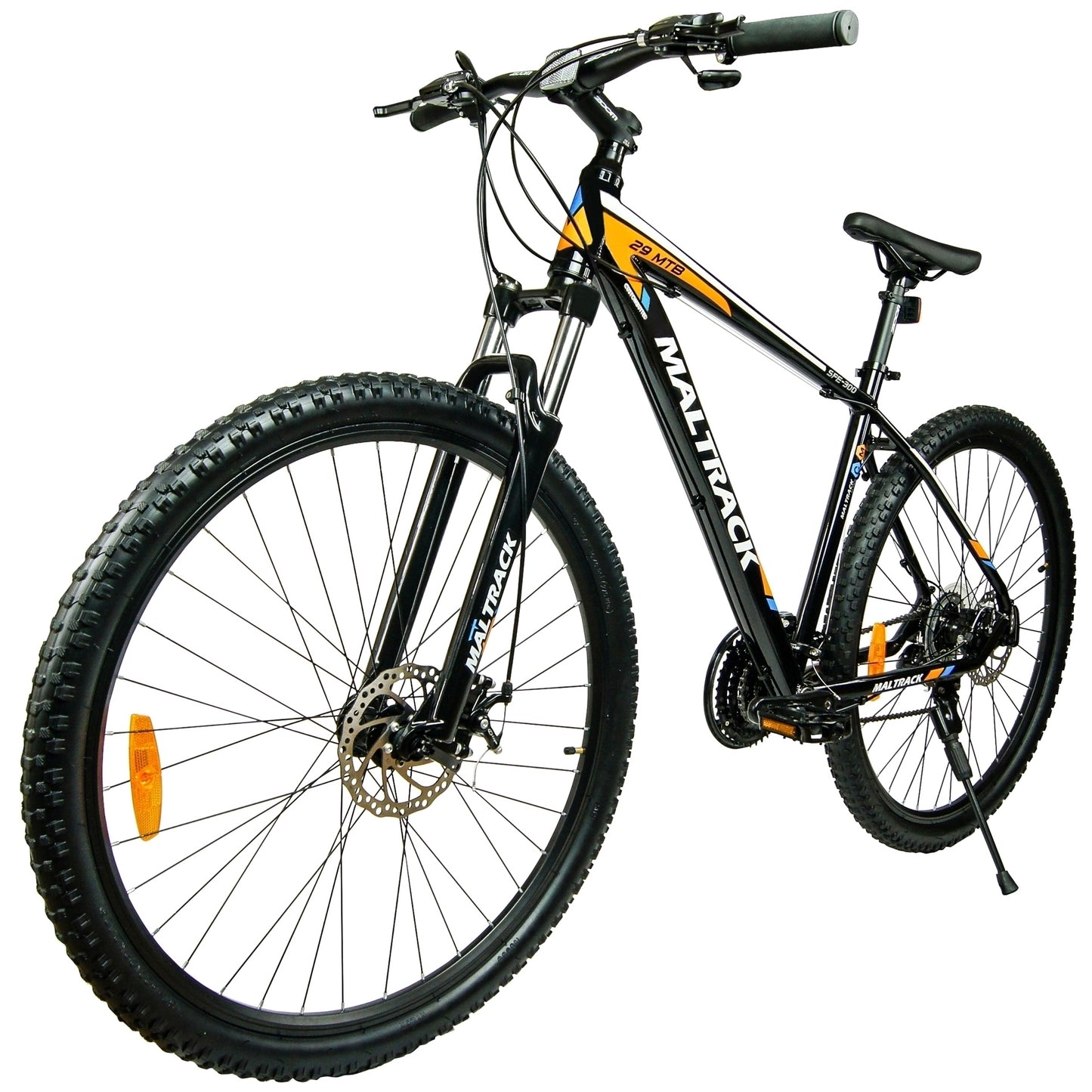 Bicicleta BIG BOSS MTB MalTrack  cu 24 Viteze, Amortizor, Roti 29 Inch, Cadru 19 inch