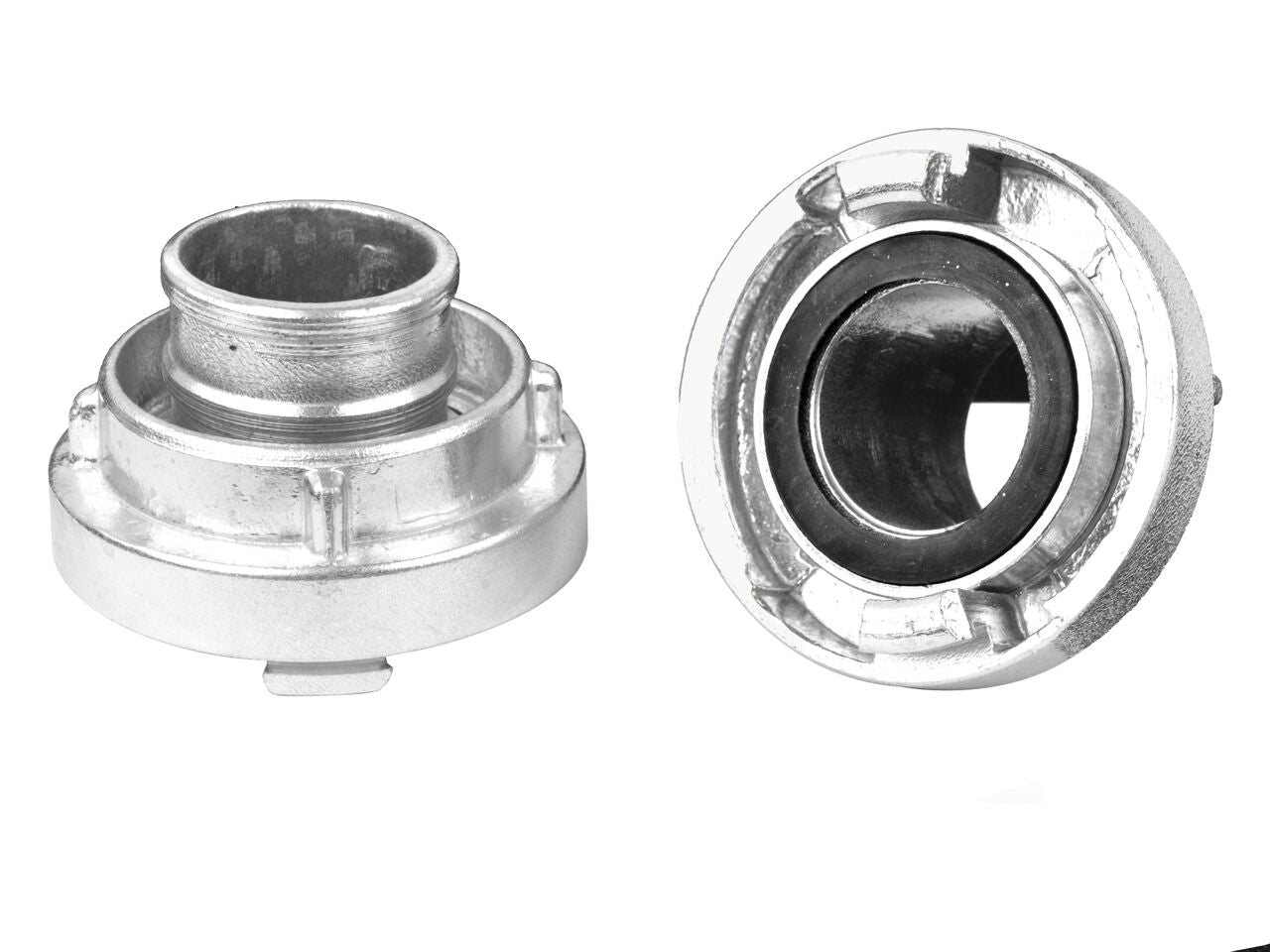 Set 2 cuplaje pentru furtun de pompieri 2" 52mm, Geko G70102