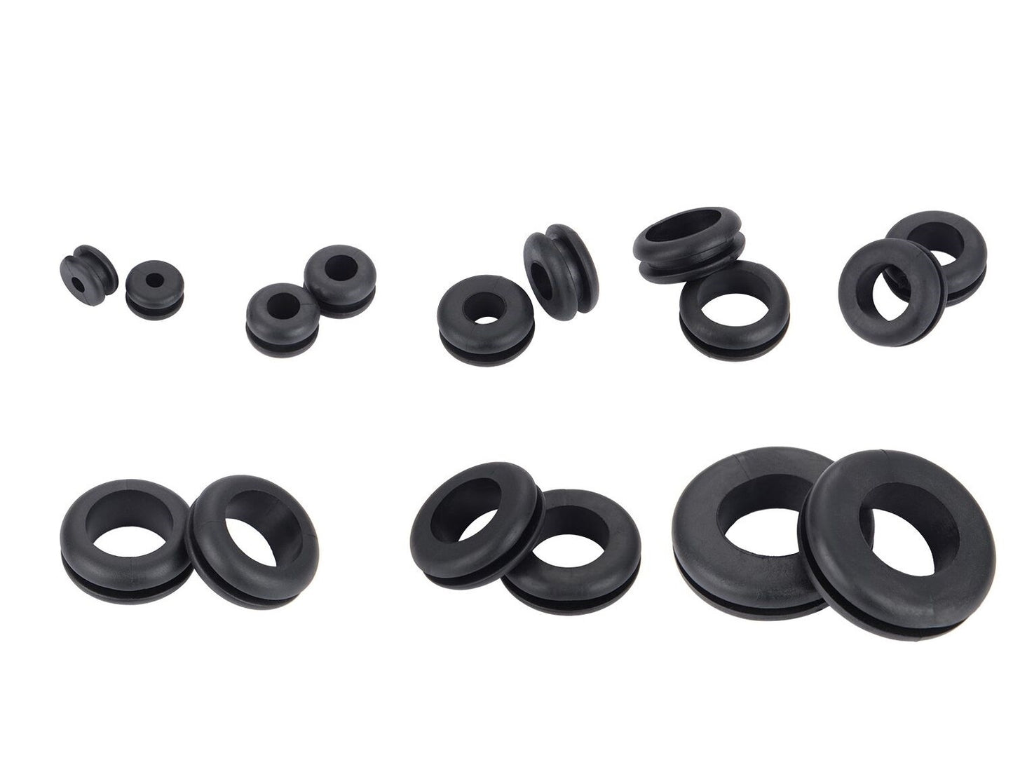 Set 180 garnituri din cauciuc, GEKO G02915