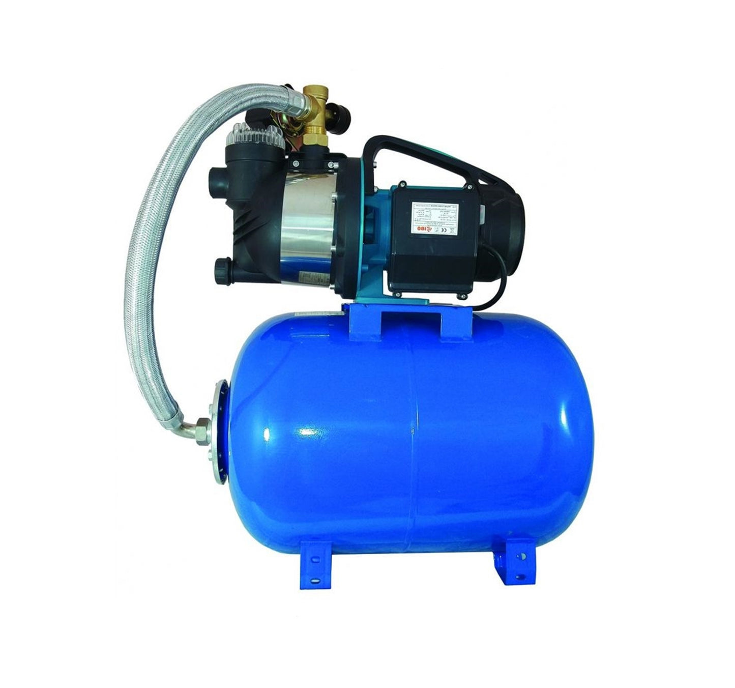 Hidrofor Ibo Dambat MULTI1300 INOX, rezervor 24 litri, 80 l/min, 1300W, 48M, IB100007