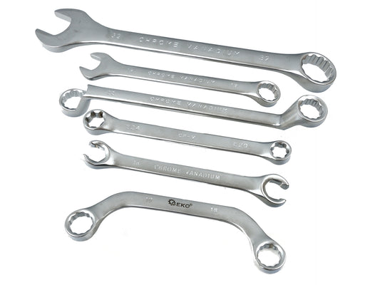 Set chei combinate+inelare+semiluna satin, 47 piese CRV, GEKO G11247