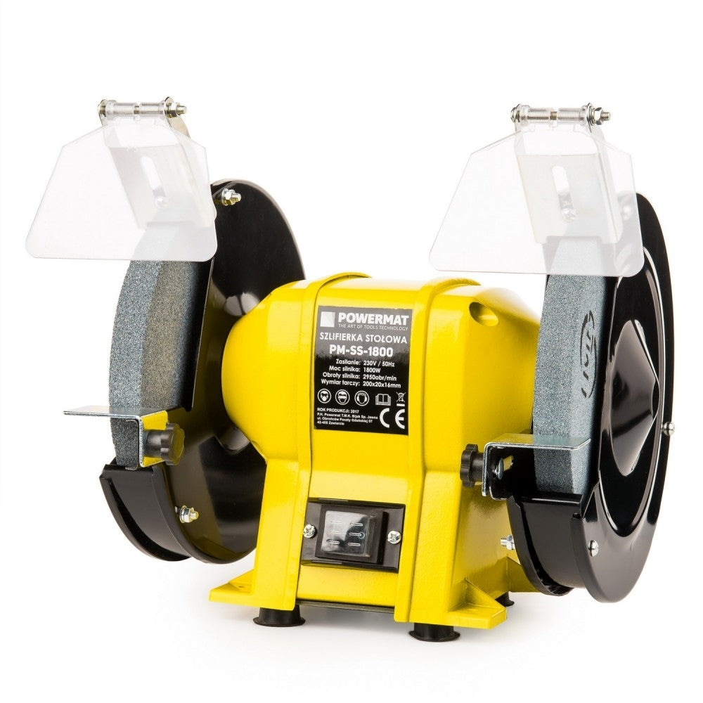 Polizor de banc 200mm 1800W, Powermat PM-SS-1800