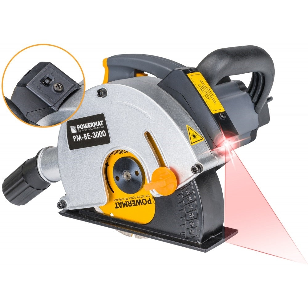 Masina de taiat caneluri in zidarie/pereti 3000W, Powermat PM-BE-3000, PM0689