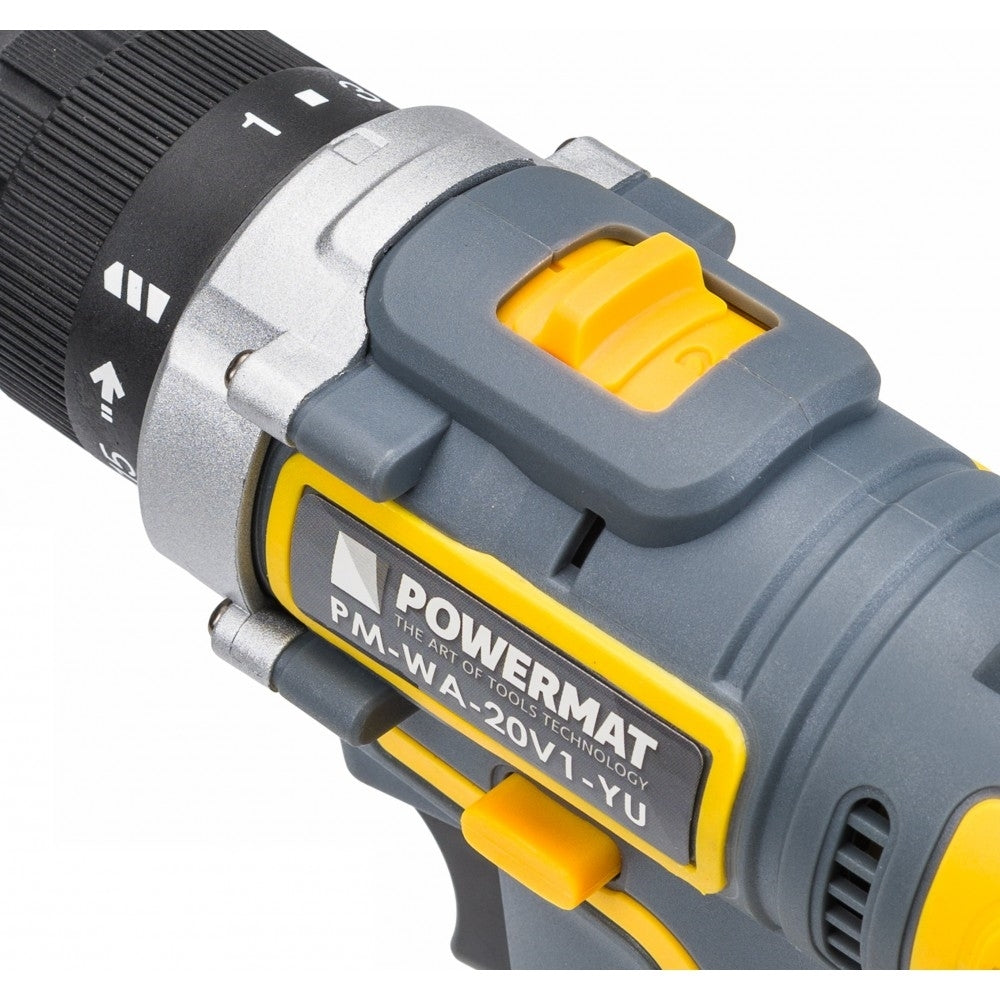 Masina de insurubat cu acumulator, Powermat PM-WA-20V1-YU