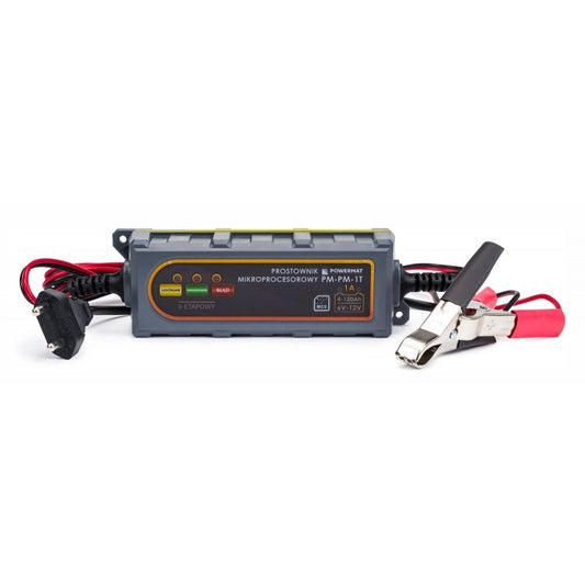 Redresor pentru baterie 6/12V, Powermat PM-PM-1T