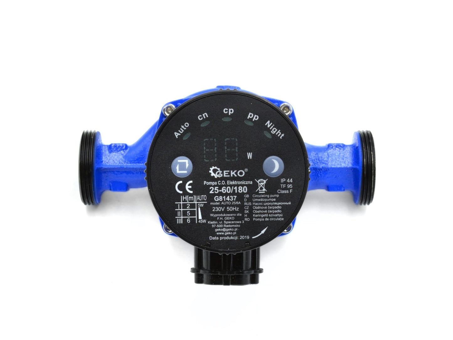 Pompa CH cu economisire energie 25-60/180, GEKO G81437