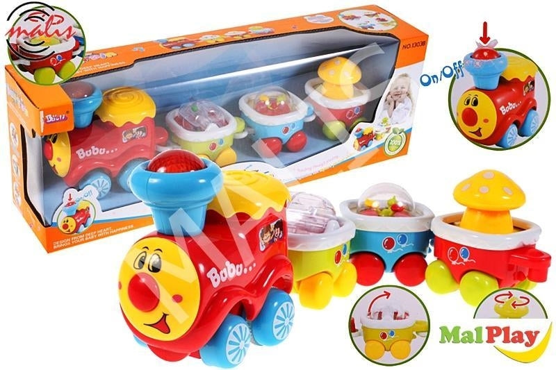 Pociąg z wagonikami BuBU