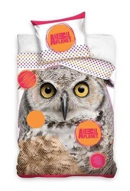 Pościel Bawełniana Sowa SÓWKA Sowy 160x200