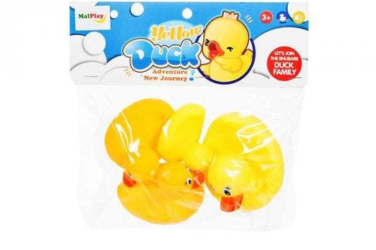 Kaczuszki do kąpieli zółte 4szt.