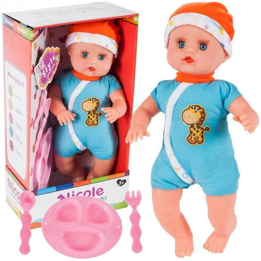 Lalka bobas 14\" 35cm NICOLE