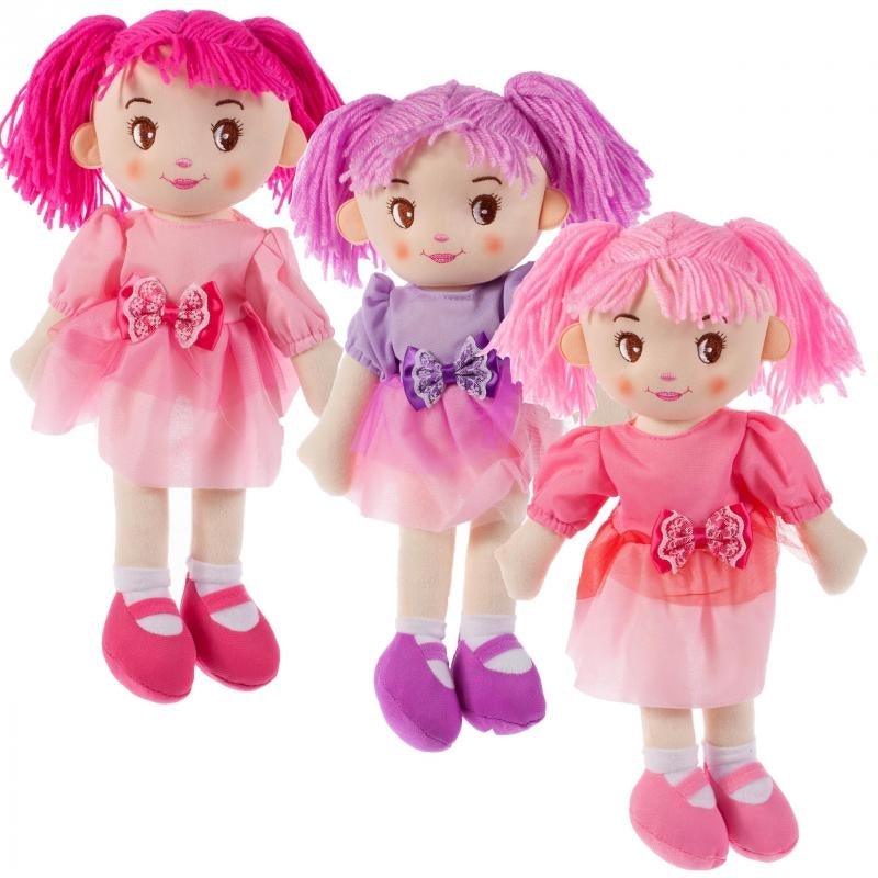 Lalka szmaciana w falbankach Mika