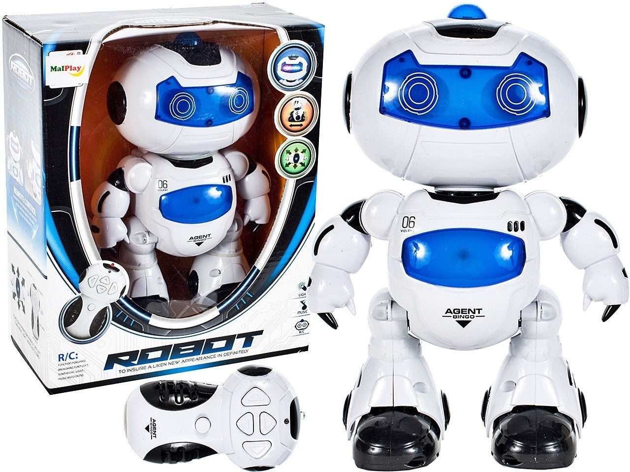 Robot WILO cu telecomanda, Malplay 106301