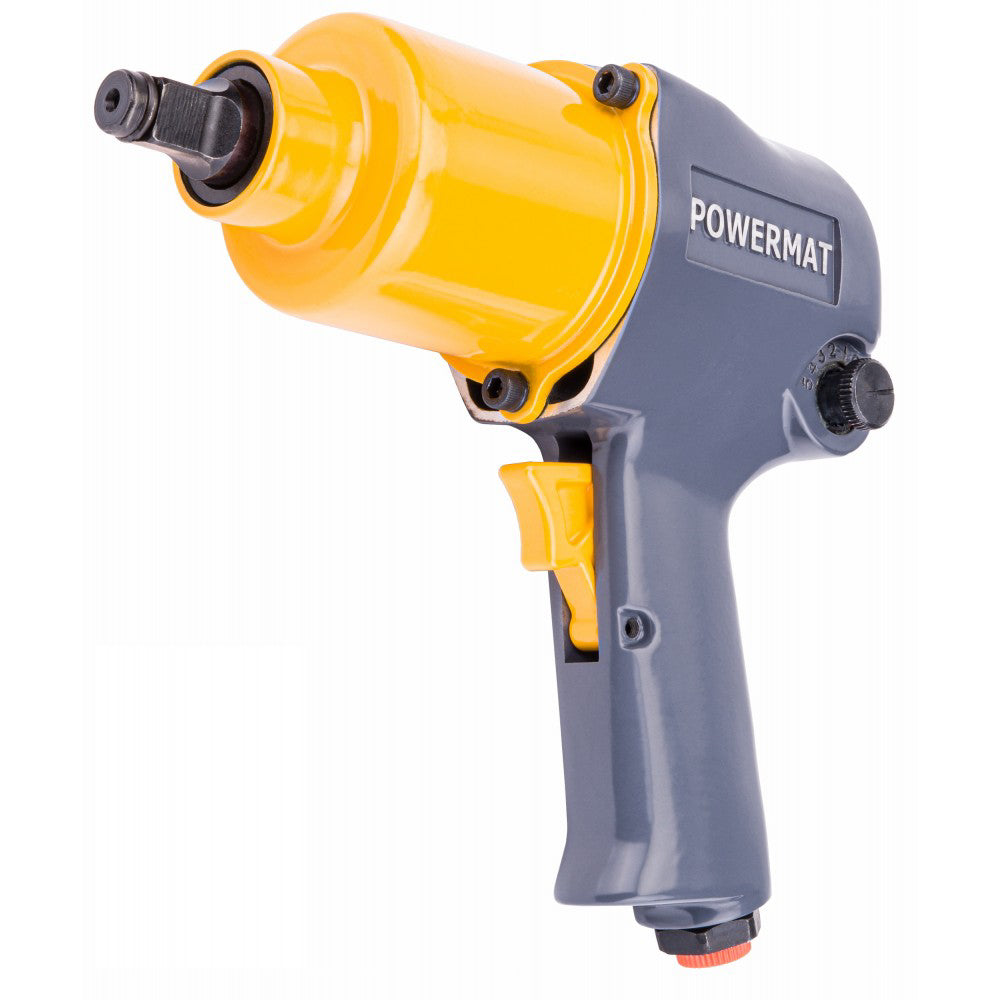 Cheie pneumatica de impact 1/2" 1550Nm 14 piese, Powermat PM-KPU-1550M