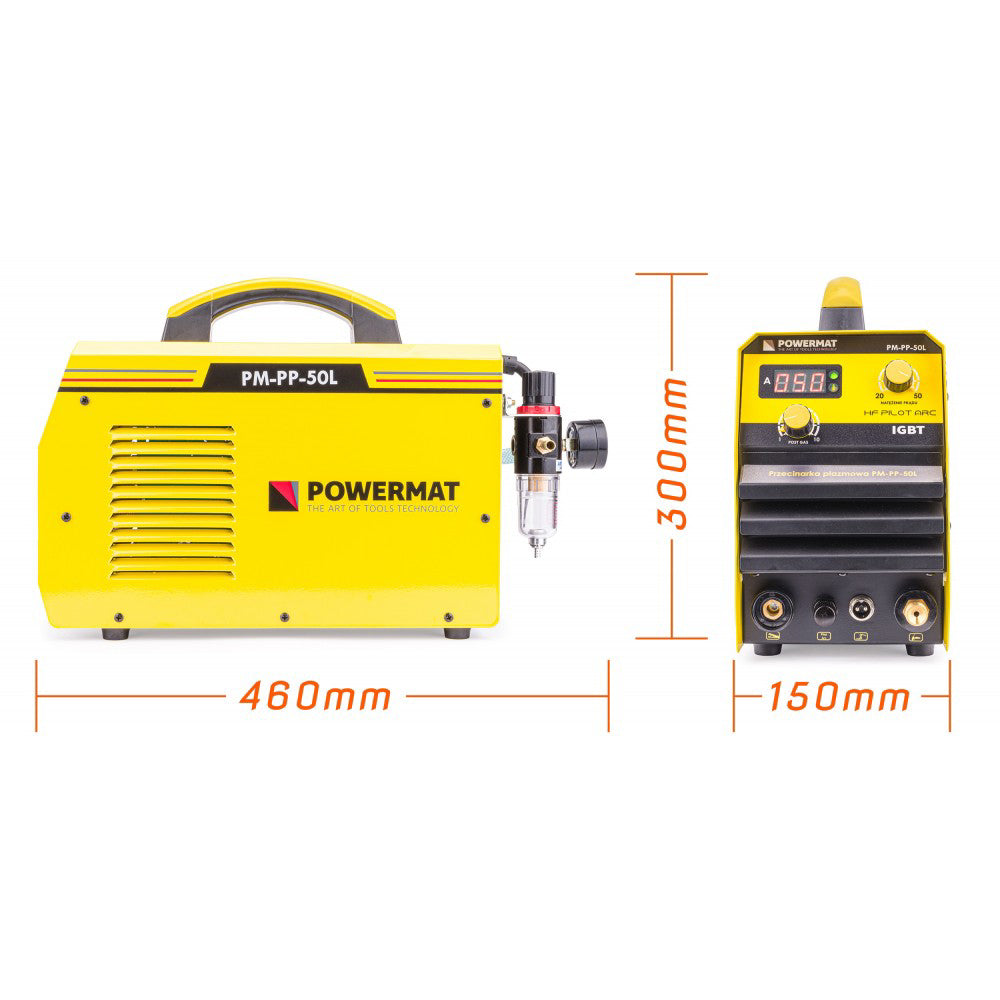 Aparat de taiat plasma 50A (IGBT), Powermat PM-PP-50L