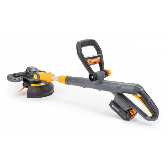 Trimmer de tuns iarba cu acumulator + accesorii, Powermat PM-PKA-20C, PM0760