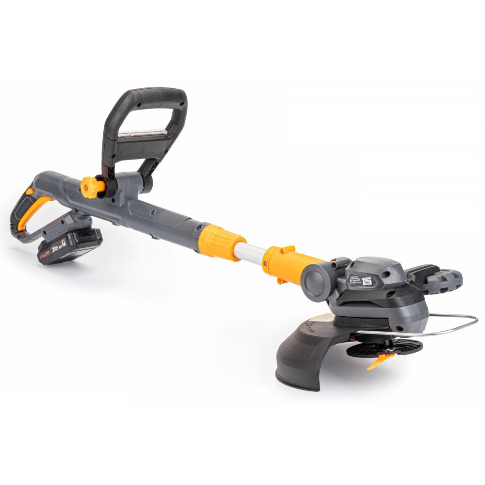 Trimmer de tuns iarba cu acumulator + accesorii, Powermat PM-PKA-20C, PM0760