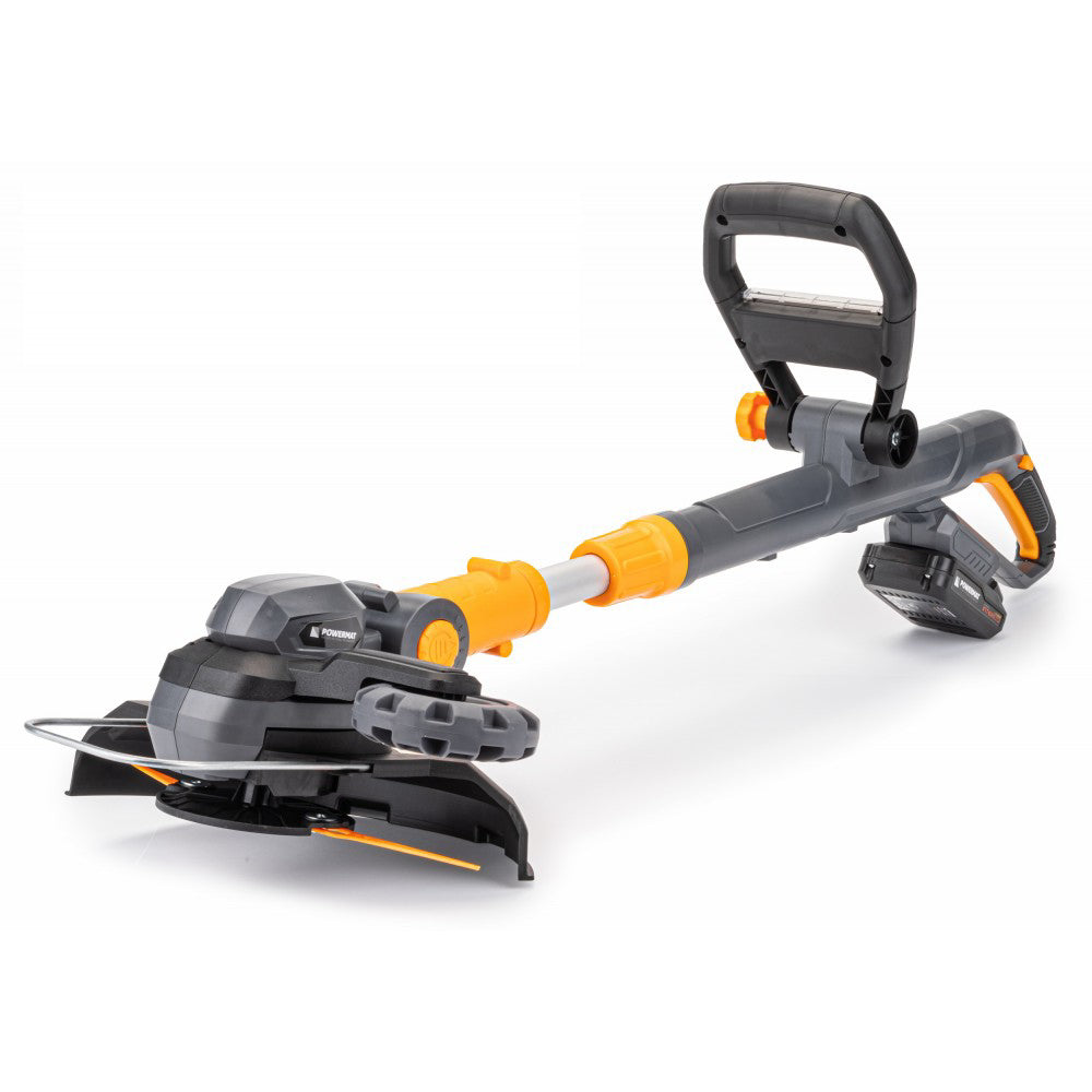 Trimmer de tuns iarba cu acumulator + accesorii, Powermat PM-PKA-20C, PM0760