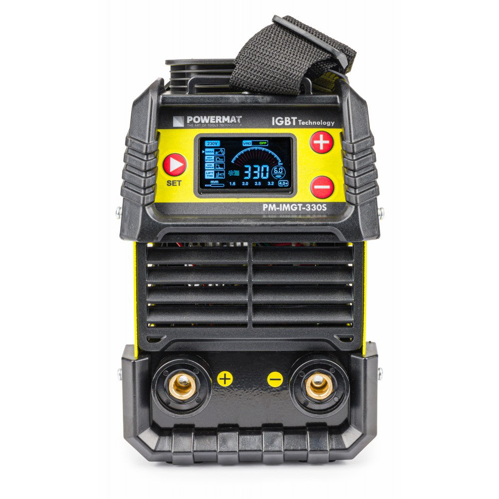 Invertor de sudura cu LCD 330A IGBT, Powermat PM-IMGT-330S