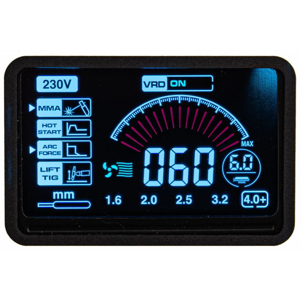 Invertor de sudura cu LCD 330A IGBT, Powermat PM-IMGT-330S