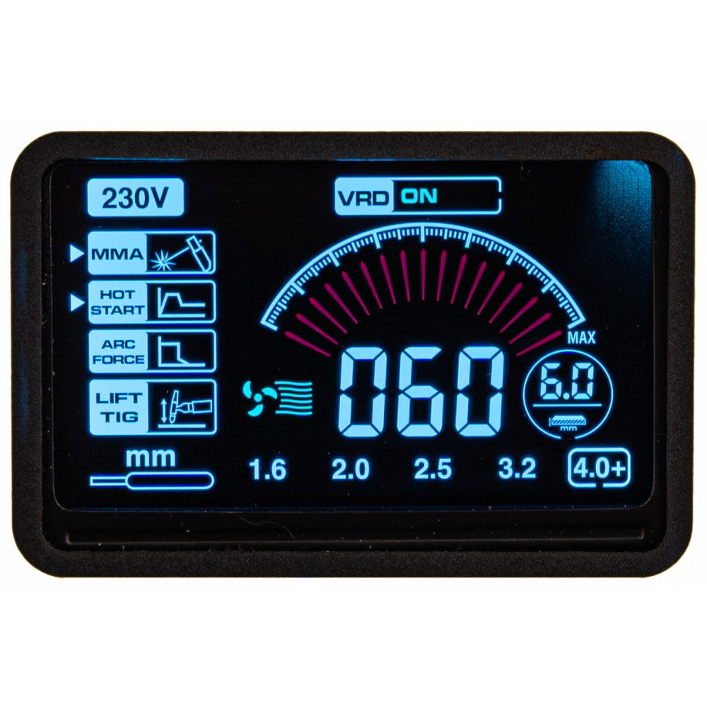 Invertor de sudura cu LCD 330A IGBT, Powermat PM-IMGT-330S