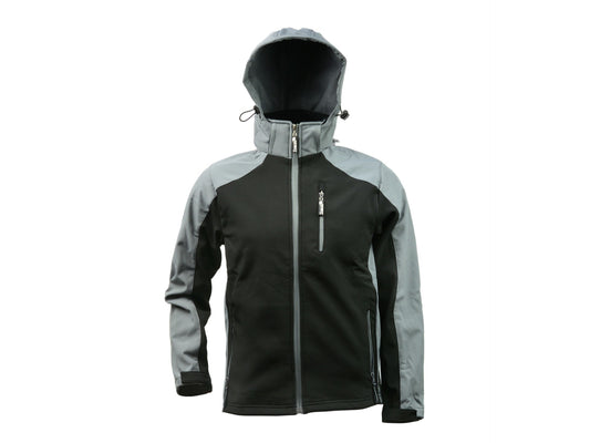 Geacă softshell cu glugă, mărimea L, Tvardy T01103-L