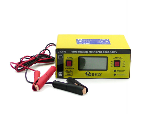 Redresor pentru baterie LCD 6/12/24V, GEKO G80038