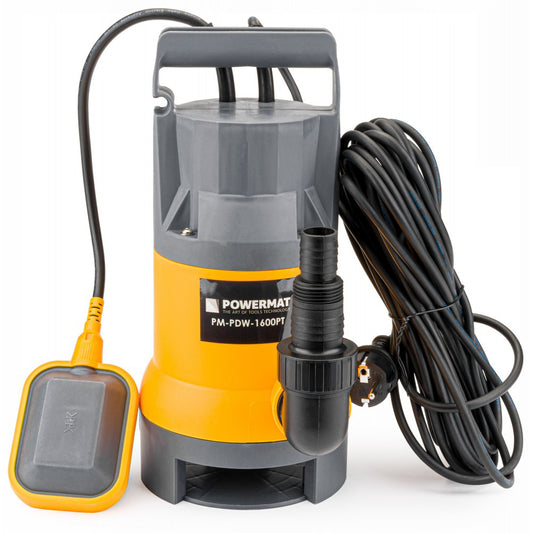 Pompa submersibila , apa murdara cu plutitor 1600W, Powermat PM-PDW-1600PT, PM0930