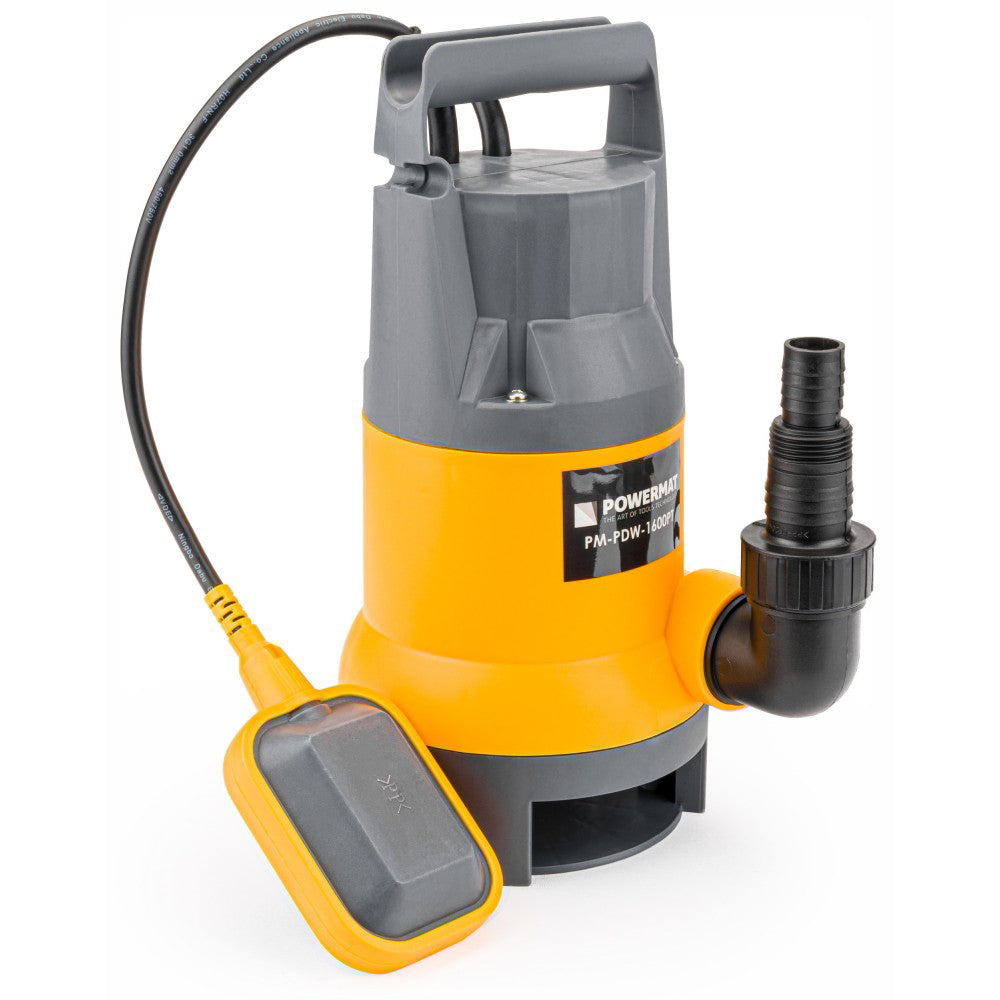 Pompa submersibila , apa murdara cu plutitor 1600W, Powermat PM-PDW-1600PT, PM0930