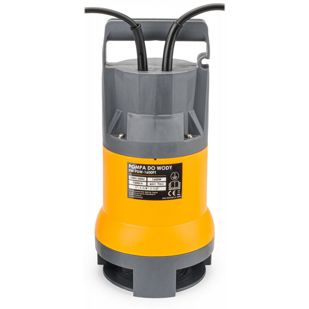 Pompa submersibila , apa murdara cu plutitor 1600W, Powermat PM-PDW-1600PT, PM0930