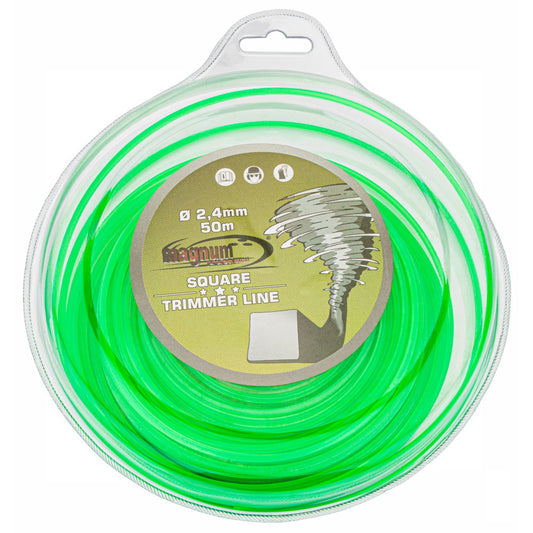 Fir trimmer cu forma patrata 2.4x50m, Powermat