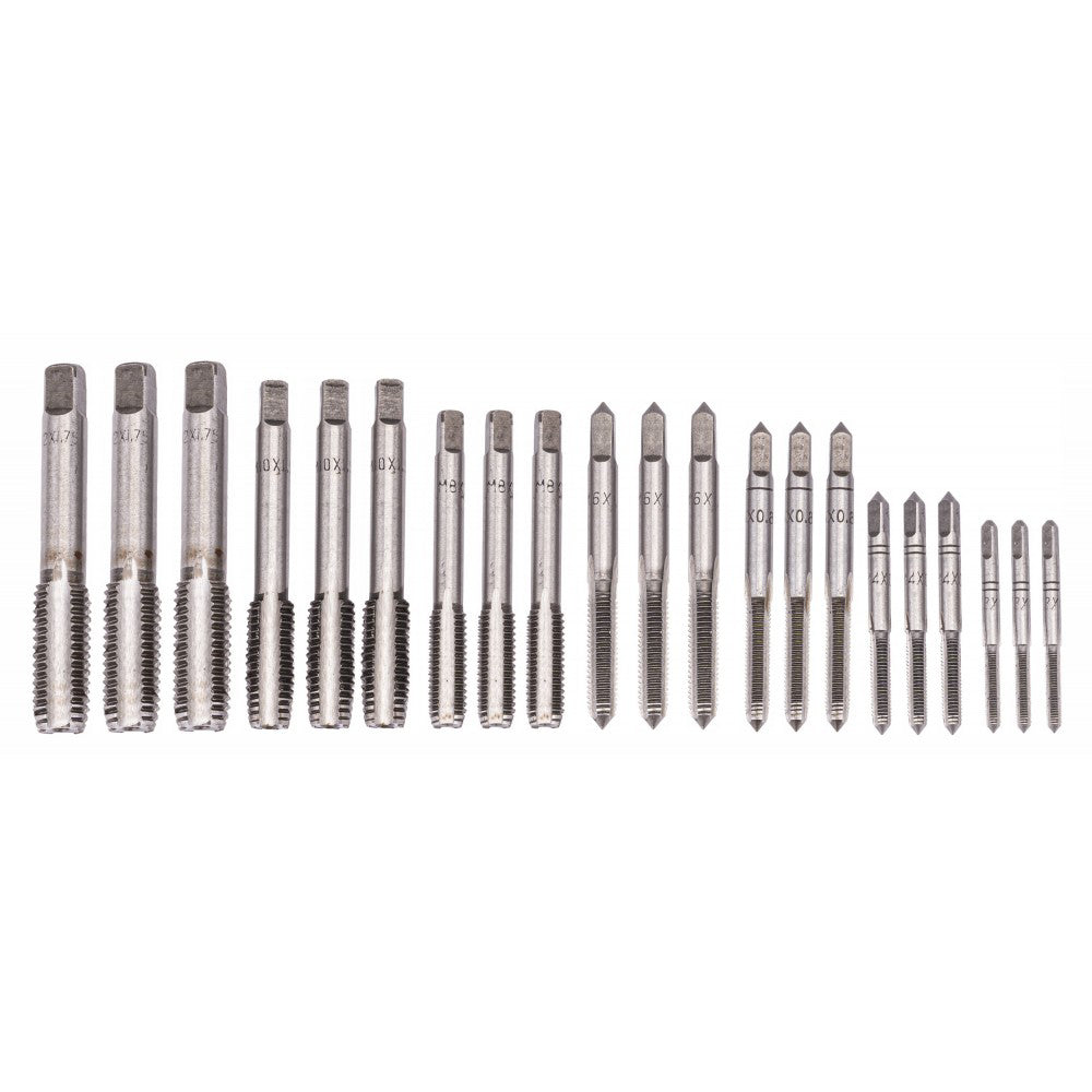 Set de tarozi si filiere M3-M12, 32 elemente, Powermat PM-ZNG-32SU
