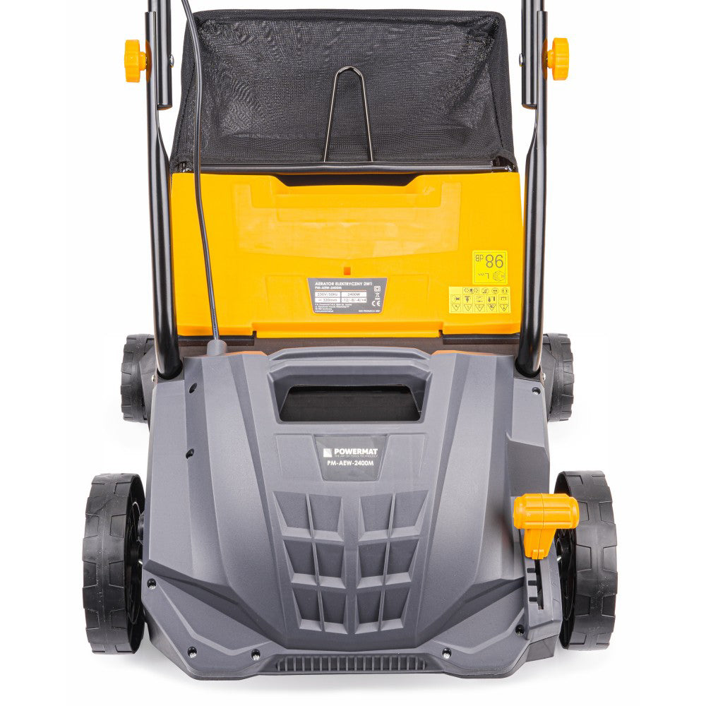 Aerator și scarificator electric 3in1 2400W 320mm, Powermat PM-AEW-2400M PM0937