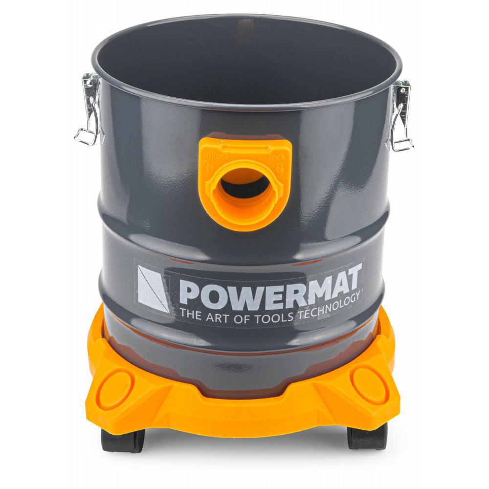 Aspirator de cenusa electric 1650W, capacitate 20L, Powermat PM-ESP-2000M FC