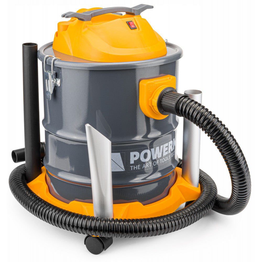 Aspirator de cenusa electric 1650W, capacitate 20L, Powermat PM-ESP-2000M FC