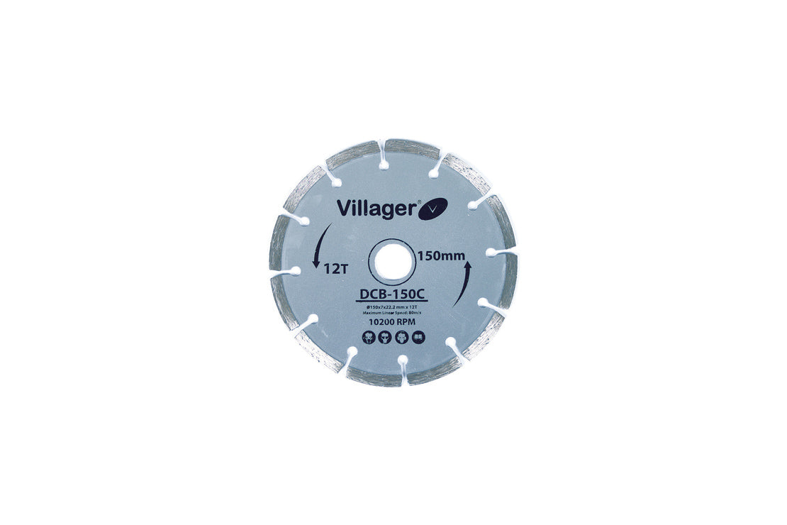 Disc taiere diamantat DCB150C 150mm, Villager
