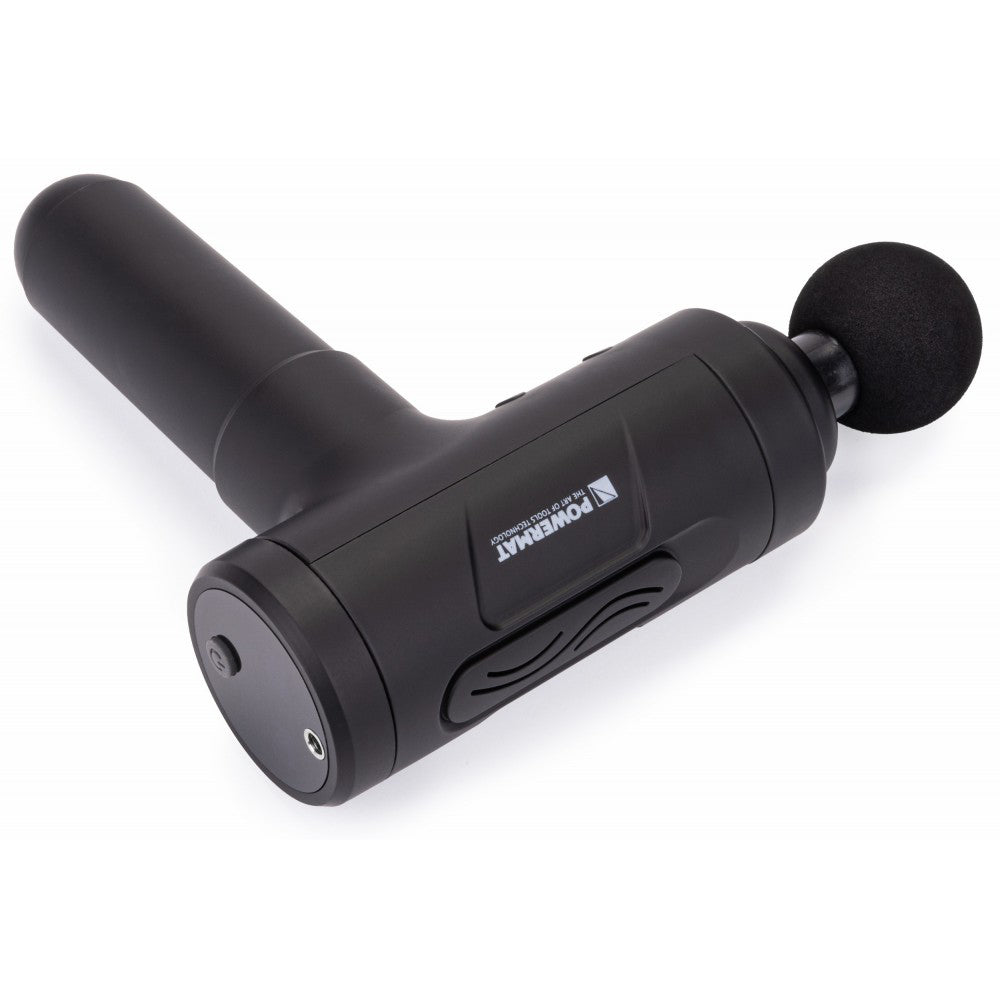 Pistol de masaj (1800mAh) + 6 capete  POWERMAT PM-MAS-1800BM
