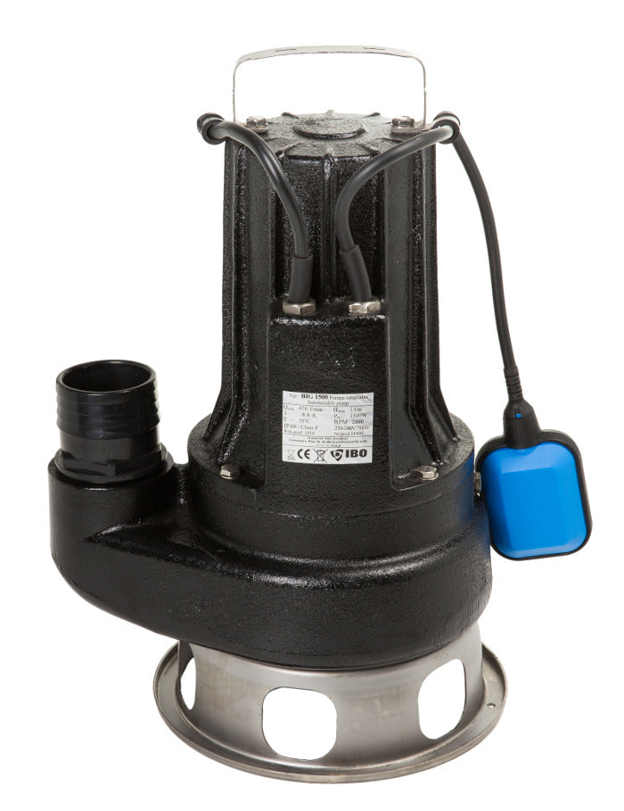 Pompa de apa murdara Big 2200 cu plutitor, 400 V, Ibo Dambat, IB022013