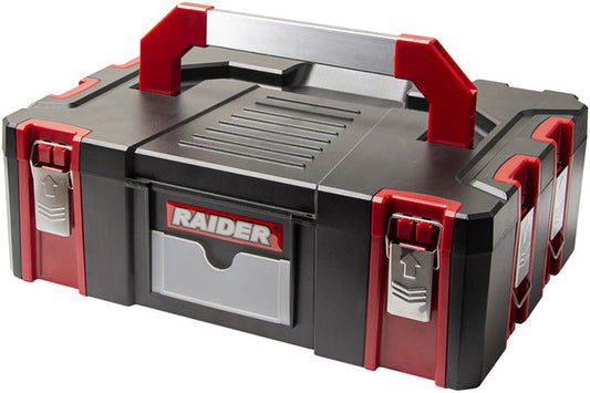 Cutie scule pentru sistem modular mobil 44х32х15cm, Raider, 139610