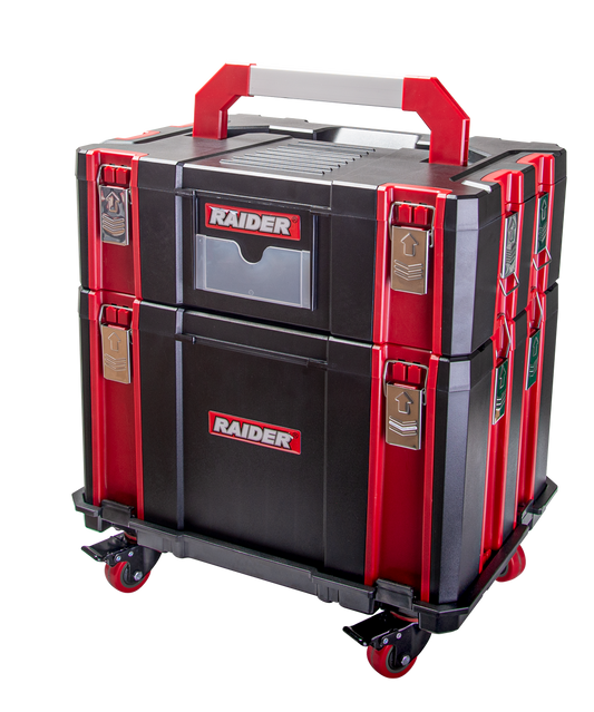 Cutie scule pentru sistem modular mobil 44х32х25.5cm, Raider, 139611