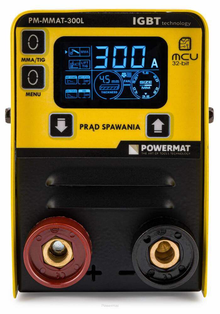 Masina de sudat cu invertor TIG PM-MMAT-300L, Powermat, PM-MMAT-300L