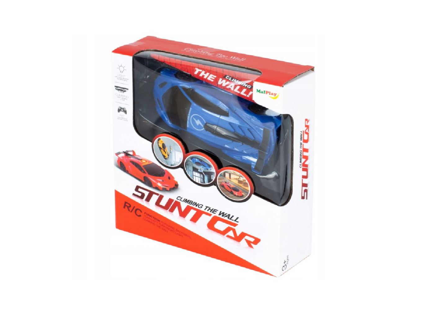 Masina cu telecomanda care urca pe pereti RC Car Rides Walls MalPlay 108487