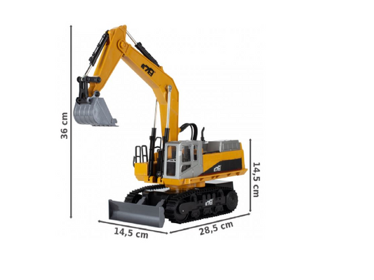 Excavator RC Giant 12 canale, MalPlay 108508