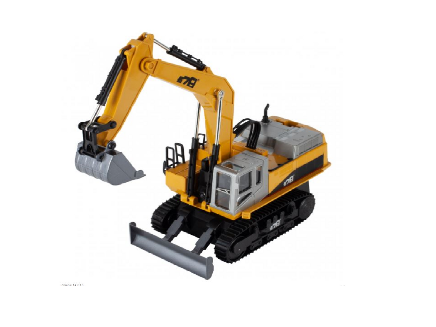 Excavator RC Giant 12 canale, MalPlay 108508
