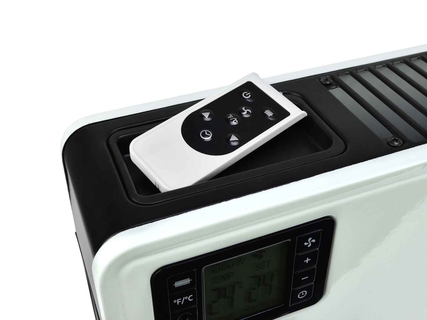 Incalzitor cu convector LCD cu telecomanda, Geko G80441