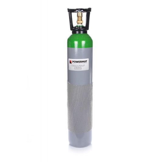 Cilindru de gaz Ar + CO2 (gol), Powermat